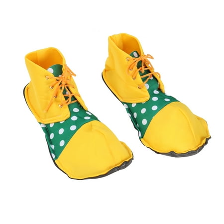 A Pair of Average Size Clown Shoes Dot Halloween Costume Clown Shoes for Women Men (02)
A Pair of Average Size Clown Shoes Dot Halloween Costume Clown Shoes for Women Men (02)