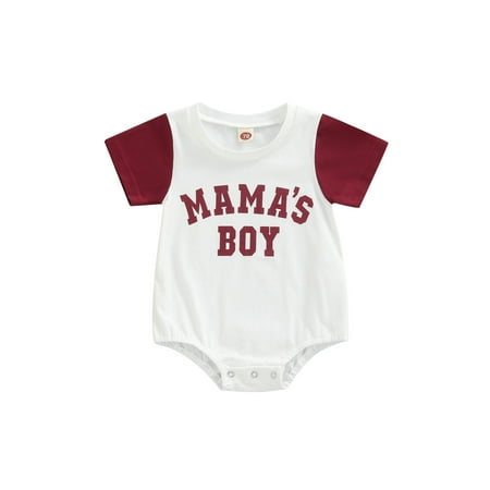 TheFound 3 Colors Baby Boys Summer Casual Romper Letter Printed Short Sleeve Patchwork Jumpsuit Clothes
TheFound 3 Colors Baby Boys Summer Casual Romper Letter Printed Short Sleeve Patchwork Jumpsuit Clothes