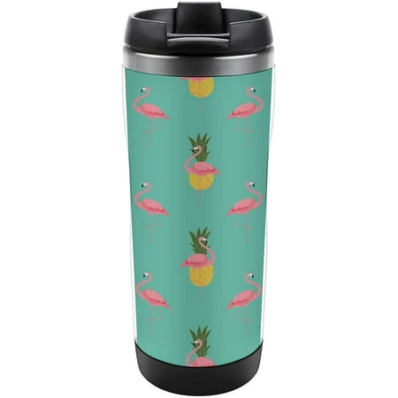 Colorful Pink Flamingo and Pineapple Stainless Steel Tumbler with Lid Double Wall Printed Cup Travel Mug 380ML
Colorful Pink Flamingo and Pineapple Stainless Steel Tumbler with Lid Double Wall Printed Cup Travel Mug 380ML