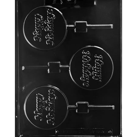 Candyland Crafts HAPPY HOLIDAYS LOLLY Chocolate Candy Soap Mold Combo | Food Safe Plastic Durable and Reusable Chocolate Making Mold - C460 - (5 Pack)
Candyland Crafts HAPPY HOLIDAYS LOLLY Chocolate Candy Soap Mold Combo | Food Safe Plastic Durable and Reusable Chocolate Making Mold - C460 - (5 Pack)