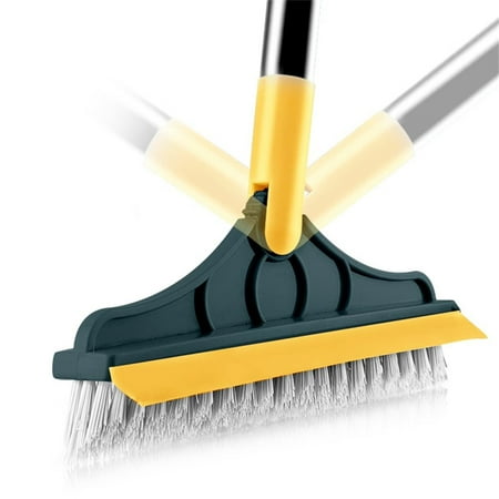 Goxfaca Scrub Brush with Long Handle | 2 in 1 Cleaning Scrub Brush | Adjustable V-shaped Floor Brush Scrubber 120 Degree Triangular Rotating Brush Head
Goxfaca Scrub Brush with Long Handle | 2 in 1 Cleaning Scrub Brush | Adjustable V-shaped Floor Brush Scrubber 120 Degree Triangular Rotating Brush Head