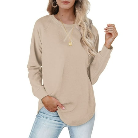 Aueoeo Blouses for Women Fall Fashion for Women Women s Fashion Autumn Winter Solid Crew Neck Pullover Long Sleeve Tops
Aueoeo Blouses for Women Fall Fashion for Women Women s Fashion Autumn Winter Solid Crew Neck Pullover Long Sleeve Tops