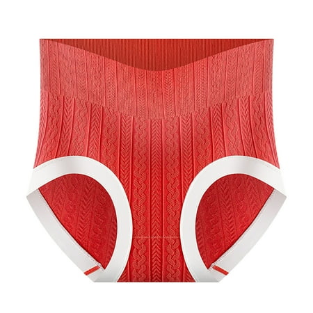 DECILRO Lingerie for Women Women s Traceless Briefs Graphene Crotch High Waist Hip Lift Abdomen Tight Bodybuilding Briefs Red L
DECILRO Lingerie for Women Women s Traceless Briefs Graphene Crotch High Waist Hip Lift Abdomen Tight Bodybuilding Briefs Red L