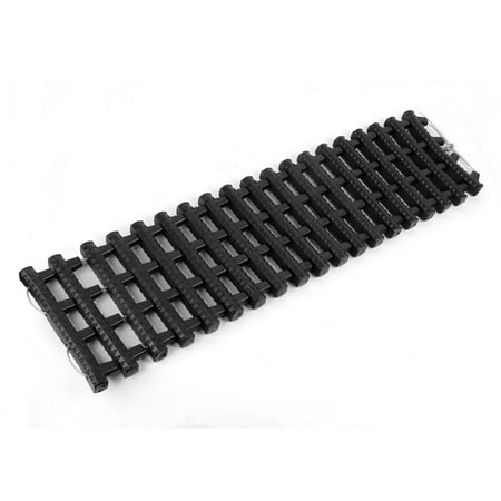 Black Tyre Grip Rubber Recovery Tracks Snow Mud Sand Rescue Gripper Escaper Mats
