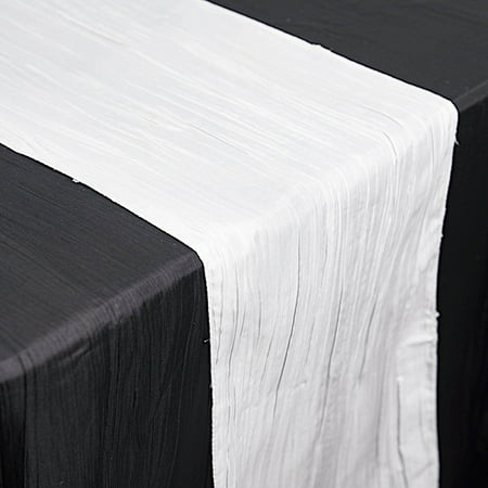 BalsaCircle 12 x 108 White Crinkled Accordion Taffeta Table Runner Party Events Linens
BalsaCircle 12 x 108 White Crinkled Accordion Taffeta Table Runner Party Events Linens