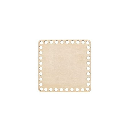 Lomubue Basket Bottom Shaper Natural Blank Eco-friendly with Holes Creative Undyed Handmade Smooth Edge Square/Round Wood Bottom Base Shaper for Child
Lomubue Basket Bottom Shaper Natural Blank Eco-friendly with Holes Creative Undyed Handmade Smooth Edge Square/Round Wood Bottom Base Shaper for Child
