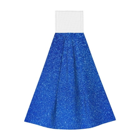 Ocsxa Blue Glitter for Hand Towels Hand Wipes with Velcro Soft and Fast Absorbent Hanging Towels Reusable Cleaning Cloth for Kitchen/Bathroom/Laundryroom 14x18In
Ocsxa Blue Glitter for Hand Towels Hand Wipes with Velcro Soft and Fast Absorbent Hanging Towels Reusable Cleaning Cloth for Kitchen/Bathroom/Laundryroom 14x18In