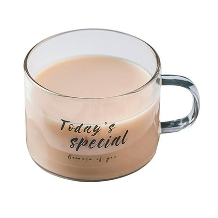 Creative Letter Large Drinkware With Handle Mug Office Tea Cup Dessert Cup Oatmeal Breakfast Cup Glass Cup
Creative Letter Large Drinkware With Handle Mug Office Tea Cup Dessert Cup Oatmeal Breakfast Cup Glass Cup