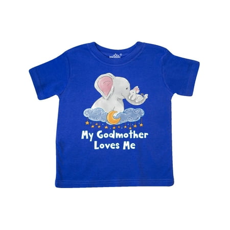 Inktastic My Godmother Loves Me Cute Elephants Clouds Moon and Stars Gift Toddler Boy or Toddler Girl T-Shirt
Inktastic My Godmother Loves Me Cute Elephants Clouds Moon and Stars Gift Toddler Boy or Toddler Girl T-Shirt