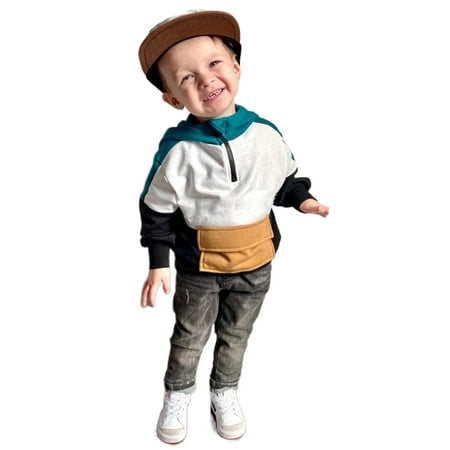 Ma&Baby Kids Boys Hoodies Long Sleeve Contrast Color Casual Sweatshirt Pullover Tops with Pocket
Ma&Baby Kids Boys Hoodies Long Sleeve Contrast Color Casual Sweatshirt Pullover Tops with Pocket