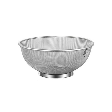 304 Stainless Steel Colander Kitchen Strainer Washer Drainer Basket for Vegetable Fruits Salad Food Prep Dishwasher Safe
304 Stainless Steel Colander Kitchen Strainer Washer Drainer Basket for Vegetable Fruits Salad Food Prep Dishwasher Safe