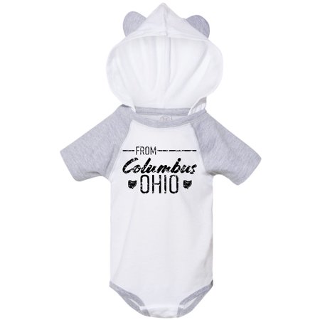 Inktastic From Columbus Ohio in Black Distressed Text Gift Baby Boy or Baby Girl Bodysuit
Inktastic From Columbus Ohio in Black Distressed Text Gift Baby Boy or Baby Girl Bodysuit