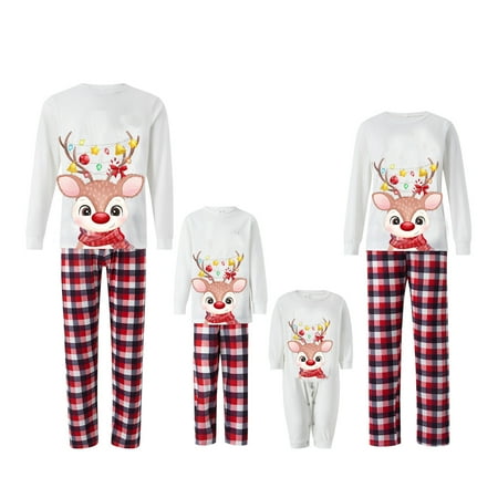 DuAnyozu Christmas Pajamas Family Matching Sets Christmas Sleepwear Pjs Outfit for Men/Women/Kids/Baby/Dogs Christmas Holiday
DuAnyozu Christmas Pajamas Family Matching Sets Christmas Sleepwear Pjs Outfit for Men/Women/Kids/Baby/Dogs Christmas Holiday