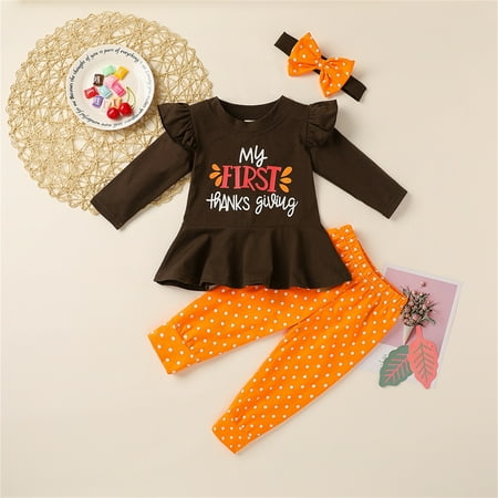 Hunpta Newborn Infant Baby Boys Girls Cotton Polka Dot Autumn Turkey Thanksgiving Hooded Long Sleeve Pants Headbands Set Clothes
Hunpta Newborn Infant Baby Boys Girls Cotton Polka Dot Autumn Turkey Thanksgiving Hooded Long Sleeve Pants Headbands Set Clothes