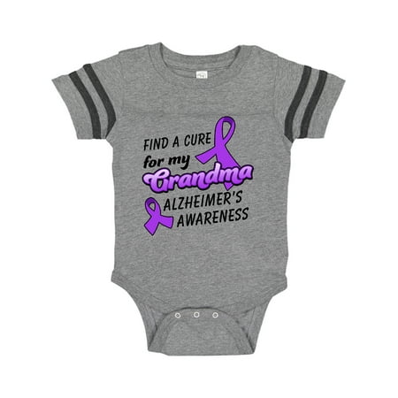 Inktastic Alzheimer s Awareness Find a Cure for my Grandma Gift Baby Boy or Baby Girl Bodysuit
Inktastic Alzheimer s Awareness Find a Cure for my Grandma Gift Baby Boy or Baby Girl Bodysuit