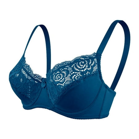 Qiaocaity Plus Size Bras for Women Push-up Bra Womens Lingerie Womens Solid Lace Lingerie Bras Plus Size Underwear Bralette Bras Comfortable Bra Gifts for Women Navy XXXL
Qiaocaity Plus Size Bras for Women Push-up Bra Womens Lingerie Womens Solid Lace Lingerie Bras Plus Size Underwear Bralette Bras Comfortable Bra Gifts for Women Navy XXXL
