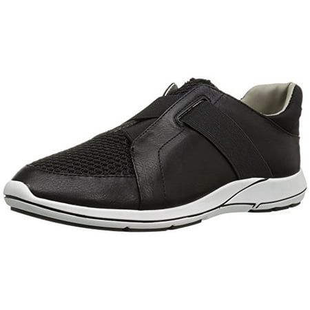 aerosoles women s side track fashion sneaker black combo 5.5 m us