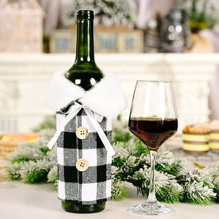 JINCHANG Bottle Covers Christmas Decorations Bags For Bottles Gifts Santa Claus Reindeer Snowman Festive Xmas Designs Bottle Sleeve Decorative Christmas New Year Party Decorations
JINCHANG Bottle Covers Christmas Decorations Bags For Bottles Gifts Santa Claus Reindeer Snowman Festive Xmas Designs Bottle Sleeve Decorative Christmas New Year Party Decorations