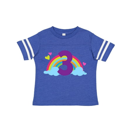 Inktastic 3rd Birthday Rainbow Number 3 Gift Toddler Toddler Girl T-Shirt 
Inktastic 3rd Birthday Rainbow Number 3 Gift Toddler Toddler Girl T-Shirt