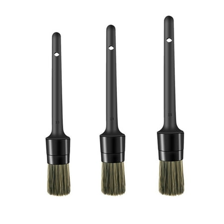 KUNyu 3Pcs Car Cleaning Brush Soft Bristle Non-shedding Easy Drying Washable Traceless Long Handle Auto Detail Brush Auto Supply
KUNyu 3Pcs Car Cleaning Brush Soft Bristle Non-shedding Easy Drying Washable Traceless Long Handle Auto Detail Brush Auto Supply