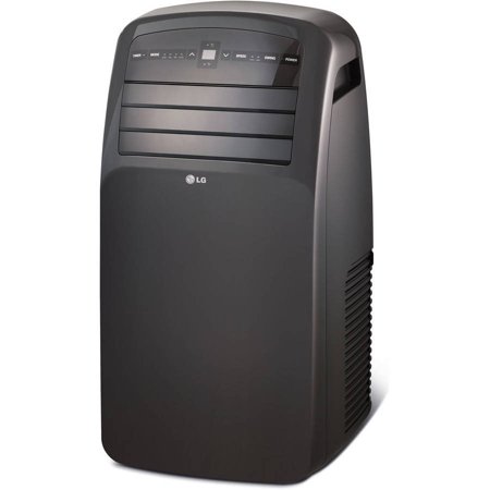 LG LP1215GXR 12,000 BTU 115V Portable Air Conditioner with LCD Remote Control, Black