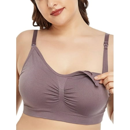 Glookwis Women Push Up Bra For Maternity Nursing Bras Lightweight Support Bralette Full Coverage Adjustable Straps Bralettes Dark Purple 3XL
Glookwis Women Push Up Bra For Maternity Nursing Bras Lightweight Support Bralette Full Coverage Adjustable Straps Bralettes Dark Purple 3XL