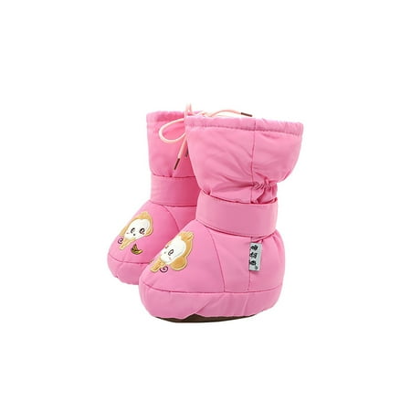 Gomelly Infant Baby Crib Shoes Animal Print Winter Bootie Magic Tape Comfort Warm Shoe Non-slip Booties Walking Casual Ankle Boot Monkey Pink
Gomelly Infant Baby Crib Shoes Animal Print Winter Bootie Magic Tape Comfort Warm Shoe Non-slip Booties Walking Casual Ankle Boot Monkey Pink