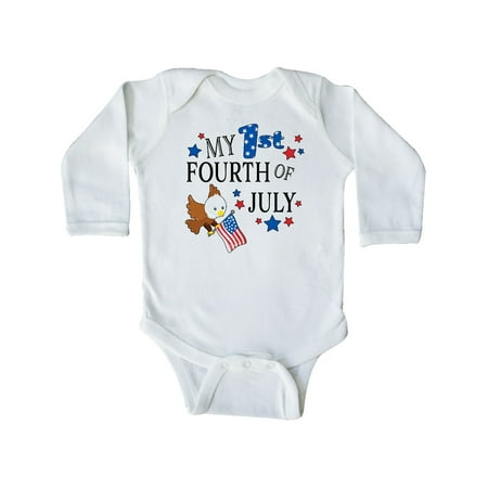 Inktastic My First Fourth of July- eagle Gift Baby Boy or Baby Girl Long Sleeve Bodysuit
Inktastic My First Fourth of July- eagle Gift Baby Boy or Baby Girl Long Sleeve Bodysuit