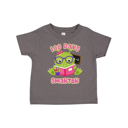 Inktastic 100 Days Girl Monster Gift Toddler Toddler Girl T-Shirt