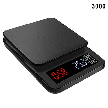 HXAZGSJA Coffee Scale with Timer High Accuracy Kitchen Food Scale with LED Display(#3000)
HXAZGSJA Coffee Scale with Timer High Accuracy Kitchen Food Scale with LED Display(#3000)