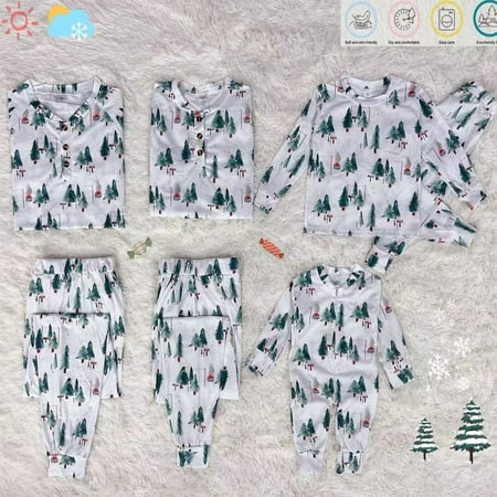 Kayannuo Family Christmas Pjs Matching Sets Clearance Toddler Pajamas Fashionable Christmas Print Family European And American Pajamas Parent-child Suit Baby
Kayannuo Family Christmas Pjs Matching Sets Clearance Toddler Pajamas Fashionable Christmas Print Family European And American Pajamas Parent-child Suit Baby