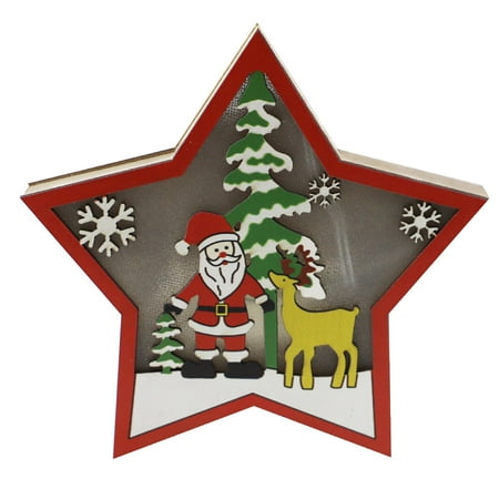 Room Decor Office Decor Home Decor Christmas Decorations Wooden Luminous Five-pointed Star Scene Decoration Pendant B
Room Decor Office Decor Home Decor Christmas Decorations Wooden Luminous Five-pointed Star Scene Decoration Pendant B
