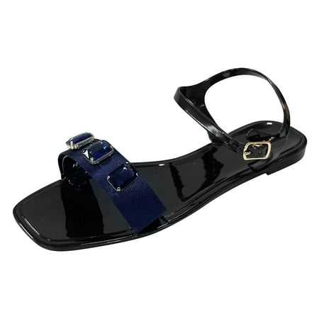 Dtydtpe Sandals Toe Diamond Casual Summer Women Fashion Flat Sandals Bright Sandals Fashion Open Shoes Women s sandals Leat
Dtydtpe Sandals Toe Diamond Casual Summer Women Fashion Flat Sandals Bright Sandals Fashion Open Shoes Women s sandals Leat