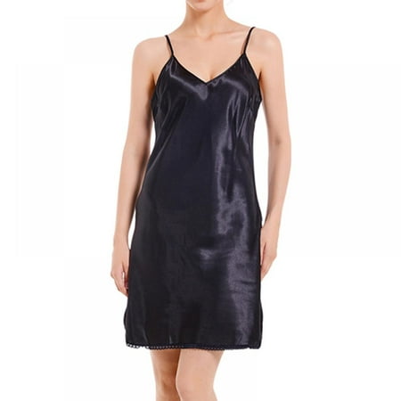 Women s Nightgown V Neck Ladies Spaghetti Strap Sleepwear Pajama Sleeveless Comfy Lightweight Nightdress
Women s Nightgown V Neck Ladies Spaghetti Strap Sleepwear Pajama Sleeveless Comfy Lightweight Nightdress