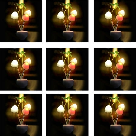 

1 pack New Fantasy Color Mushroom Light Induction Control LED Night Light Baby Night Light Ideal for table lamp decorative lamp night light bedside lamp gift.