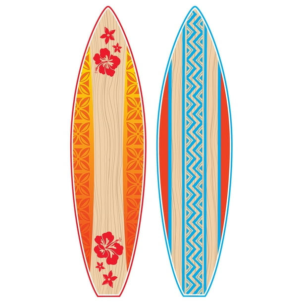 Teacher Created Resources Giant Surfboards Bulletin Board Display Set