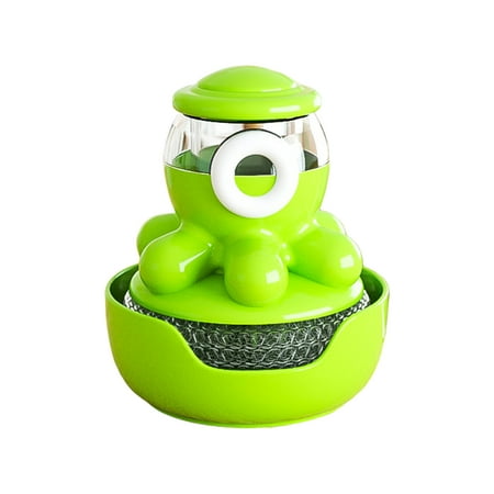 FaLX 1 Set Dish Cleaning Brush Octopus Shape Leak-Free Strong Desmearing Liquid Dispenser Pot Scrubbing Washing Wire Wool Brush for Daily Use
FaLX 1 Set Dish Cleaning Brush Octopus Shape Leak-Free Strong Desmearing Liquid Dispenser Pot Scrubbing Washing Wire Wool Brush for Daily Use