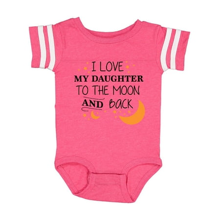 Inktastic I Love My Daughter To The Moon and Back Gift Baby Boy or Baby Girl Bodysuit
Inktastic I Love My Daughter To The Moon and Back Gift Baby Boy or Baby Girl Bodysuit