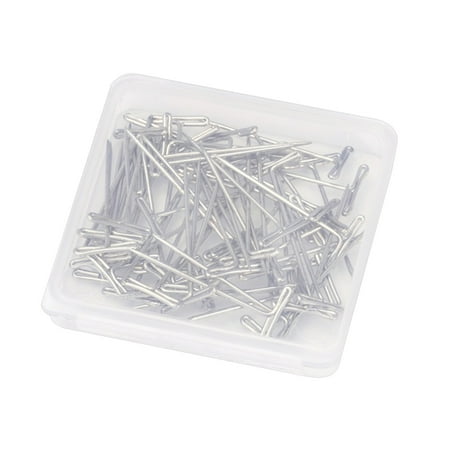 50pcs 27mm Wig Making Set Stainless Steel Wig T with Plastic Box for Wigs Sewing Blocking and Knitting
50pcs 27mm Wig Making Set Stainless Steel Wig T with Plastic Box for Wigs Sewing Blocking and Knitting