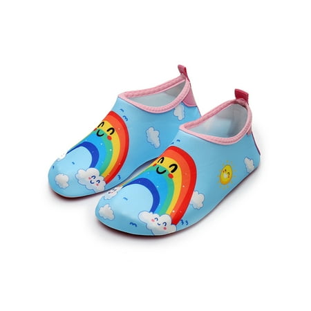 SIMANLAN Children Beach Shoe Quick Dry Aqua Socks Surf Water Shoes Outdoor Casual Barefoot Summer Slip On Flats Rainbow Smile Face 11.5C
SIMANLAN Children Beach Shoe Quick Dry Aqua Socks Surf Water Shoes Outdoor Casual Barefoot Summer Slip On Flats Rainbow Smile Face 11.5C
