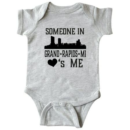Inktastic Grand Rapids Michigan Someone Loves Me Gift Baby Boy or Baby Girl Bodysuit
Inktastic Grand Rapids Michigan Someone Loves Me Gift Baby Boy or Baby Girl Bodysuit