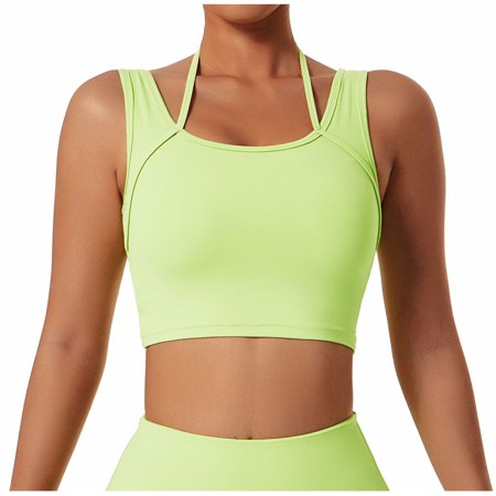 LONKITO Summer Eve Women s Sexy Yoga Clothes Running Sports Back Bra Round Shoulder Vest Tops Green L
LONKITO Summer Eve Women s Sexy Yoga Clothes Running Sports Back Bra Round Shoulder Vest Tops Green L
