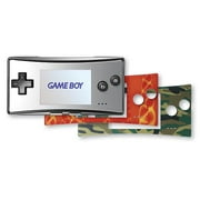 Gameboy Micro, Black with Silver Faceplate
