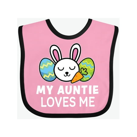 Inktastic My Auntie Loves Me with Bunny and Easter Eggs Gift Baby Boy or Baby Girl Bib
Inktastic My Auntie Loves Me with Bunny and Easter Eggs Gift Baby Boy or Baby Girl Bib