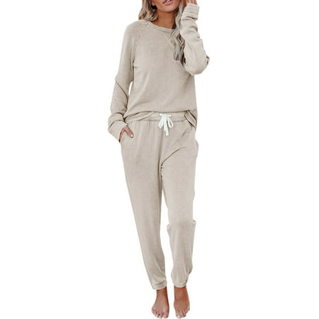 Sleepwear Shirts for Women Women s Two Piece Set Of Solid Color O Neck Long Sleeve Pajamas Set Comfiest Womens Pajamas T Shirt Gowns for Women Womens Sleepwear Cotton
Sleepwear Shirts for Women Women s Two Piece Set Of Solid Color O Neck Long Sleeve Pajamas Set Comfiest Womens Pajamas T Shirt Gowns for Women Womens Sleepwear Cotton