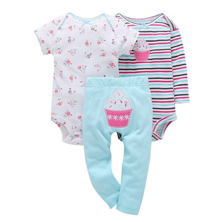QWERTYU Newborn Infant Baby Toddler Letter Print Long Sleeve Short Sleeve Bodysuit and Pants Set Outfits Clothing Set for Girl Boy 0-2Y
QWERTYU Newborn Infant Baby Toddler Letter Print Long Sleeve Short Sleeve Bodysuit and Pants Set Outfits Clothing Set for Girl Boy 0-2Y