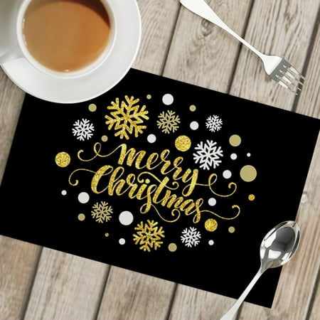 EIALIVE Placemat Christmas Linen Placemat Insulated Mat Table Mat Party Home Napkins Holiday Gifts
EIALIVE Placemat Christmas Linen Placemat Insulated Mat Table Mat Party Home Napkins Holiday Gifts