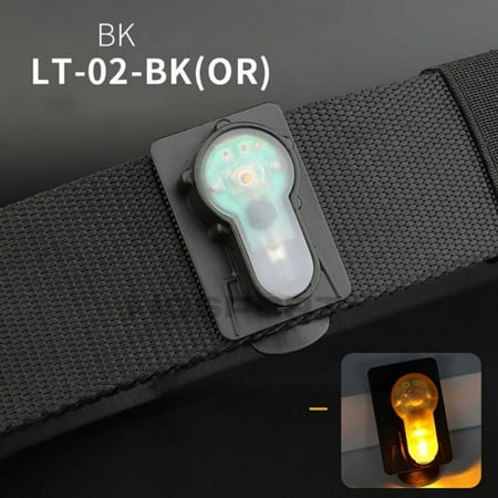 1Pc Signal Light Clip-on Survival Lamp for Vest Belt Outdoor Waterproof Safety Rescue Strobe Black-Orange Light
1Pc Signal Light Clip-on Survival Lamp for Vest Belt Outdoor Waterproof Safety Rescue Strobe Black-Orange Light