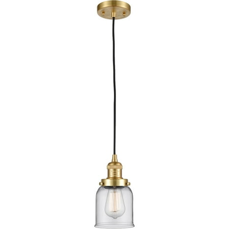 Satin Gold Tone Mini Pendants 5 Wide Clear Glass Steel/Cast Brass/Glass Medium Base LED 1 Light Fixture
Satin Gold Tone Mini Pendants 5 Wide Clear Glass Steel/Cast Brass/Glass Medium Base LED 1 Light Fixture