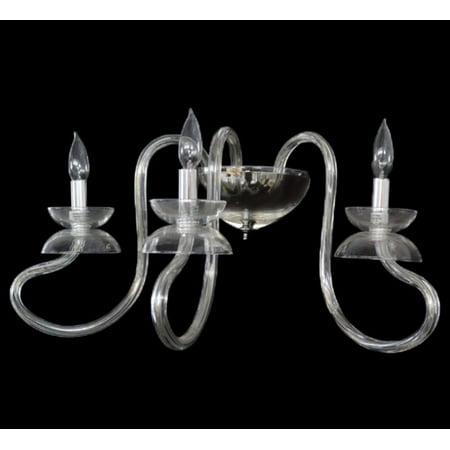 Meyda Tiffany 160129 Miro 3 Light 11 Tall Wall Sconce - Clear